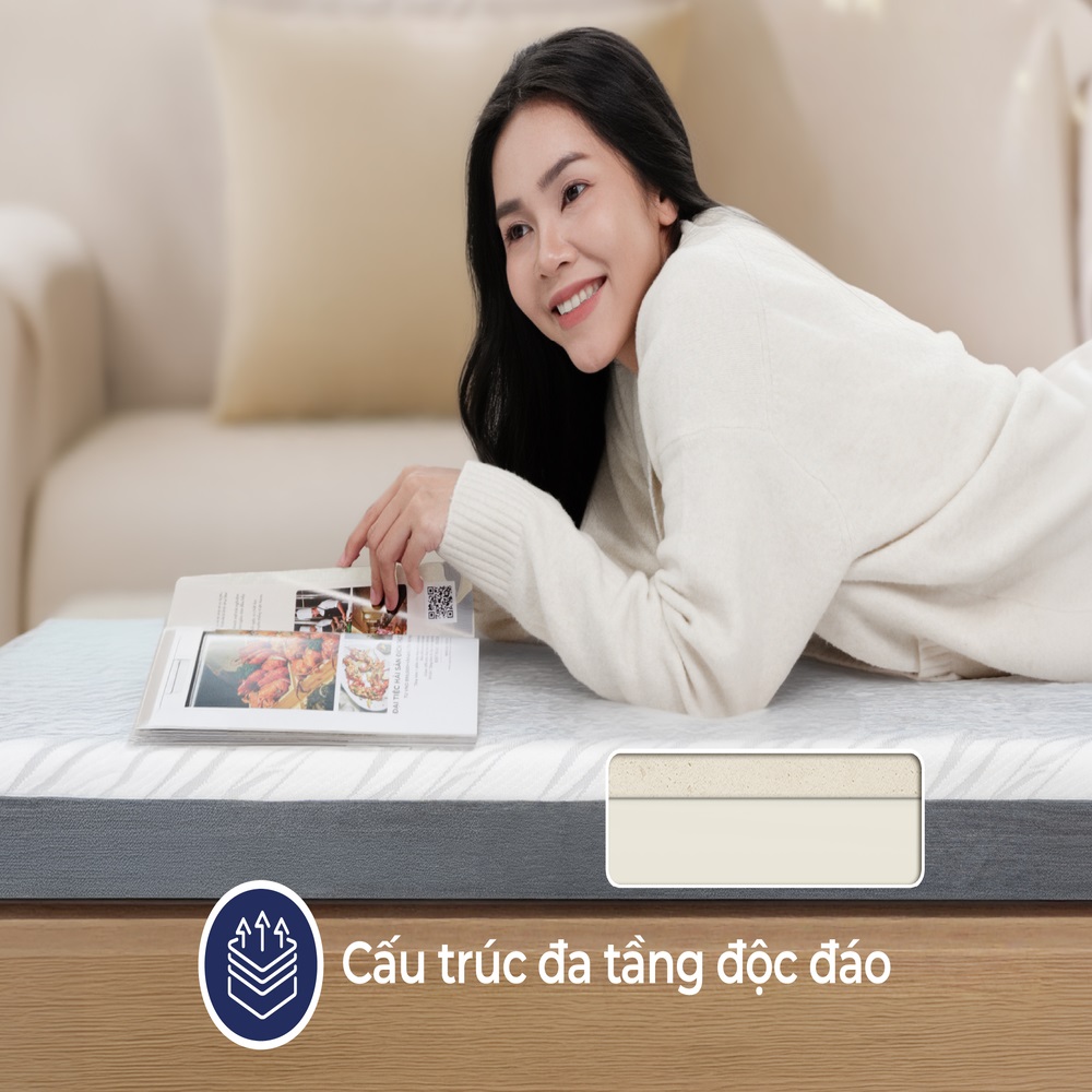 Alternative view of Nệm Cao Su Hybrid IKI EZ