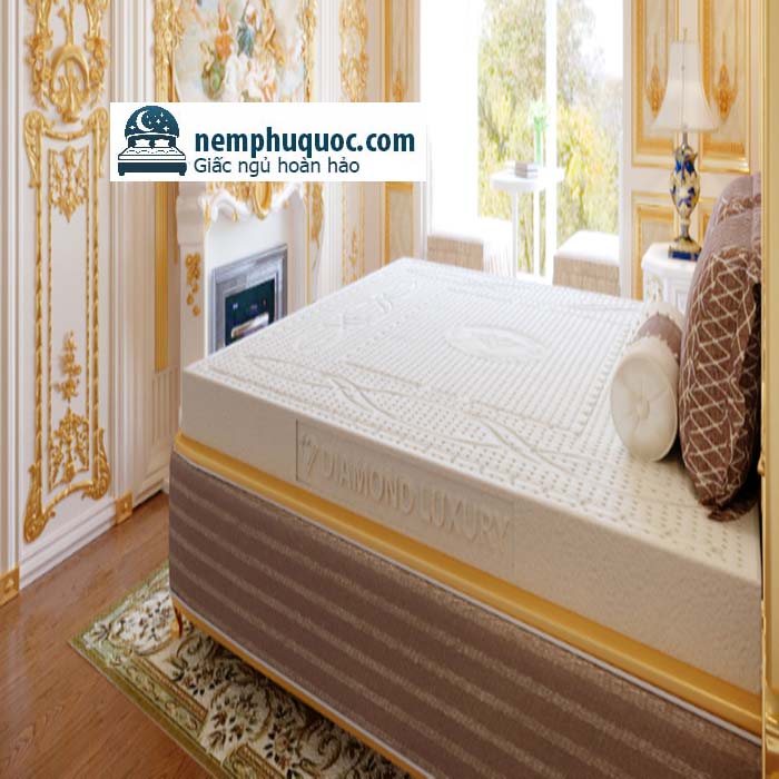 Nệm cao su Kim Cương Diamond Luxury quý phái