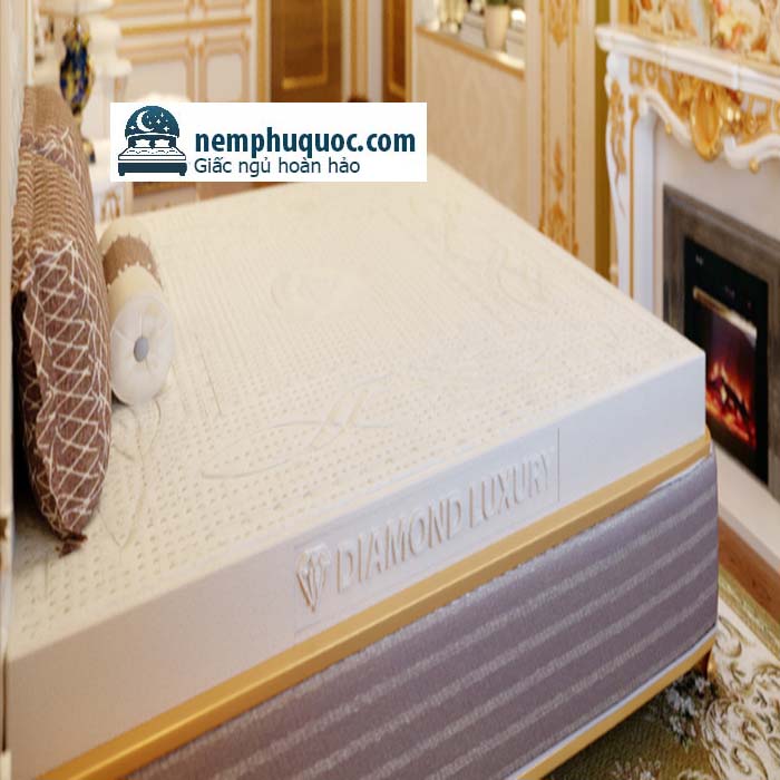 Nệm cao su Kim Cương Diamond Luxury êm ái