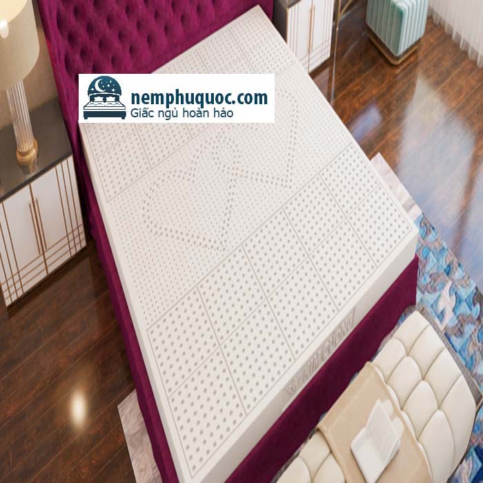 Nệm cao su Kim Cương Purelux 3 Zone bảo hành 12 năm