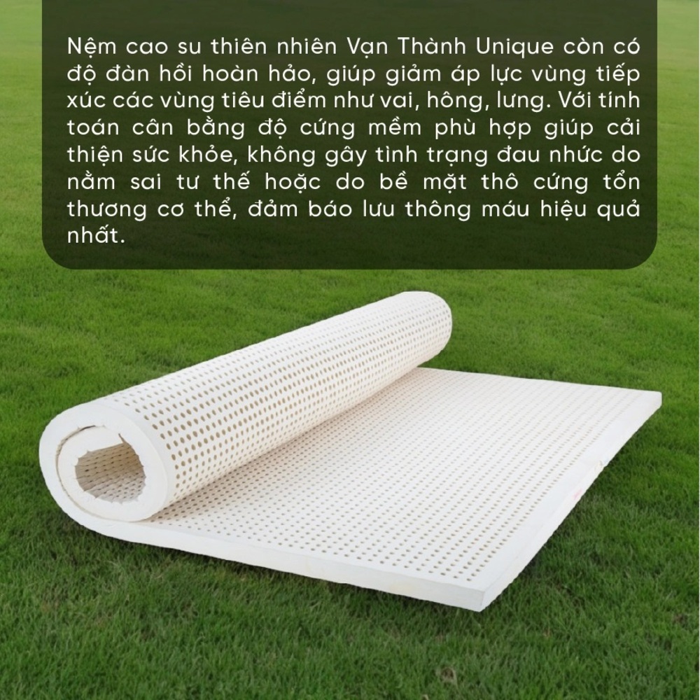 Nệm Cao Su Vạn Thành Unique Giảm 25% | Nệm Phú Quốc