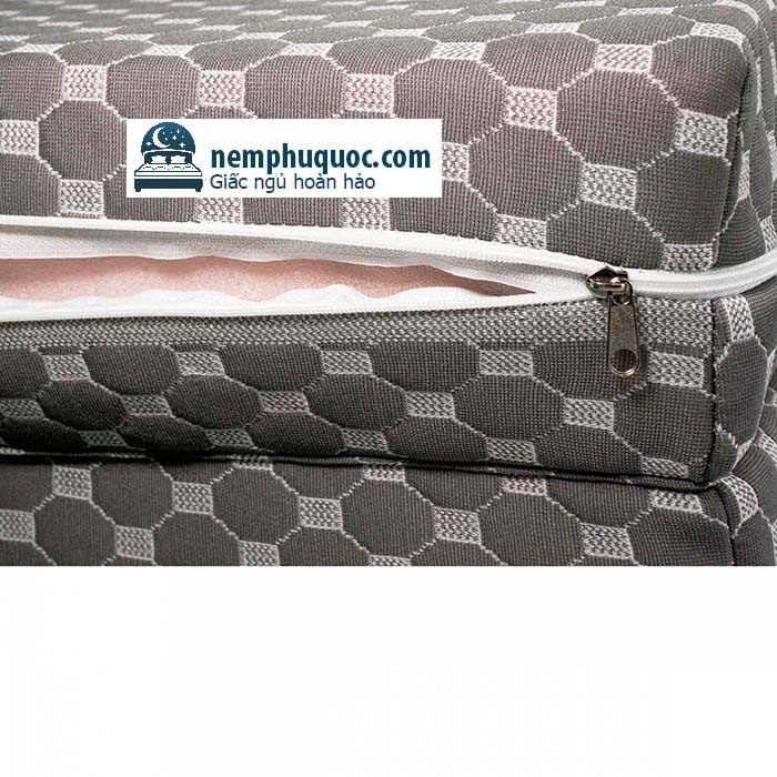 Nệm foam gấp 3 Aroma Luxury thoáng mát